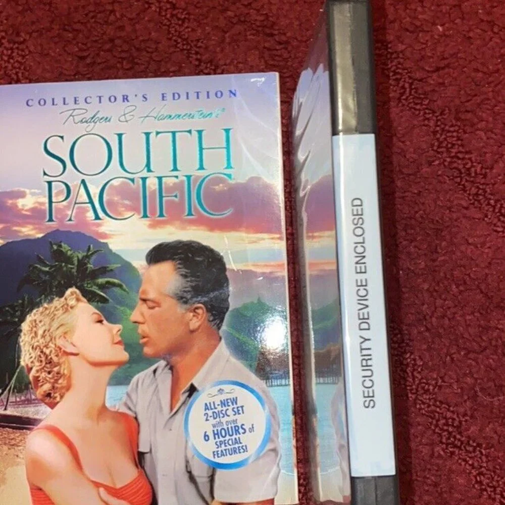 South Pacific('58): Collector's Ed, 2006, 2-Disc DVD,‎ Mitzi Gaynor BRAND NEW!